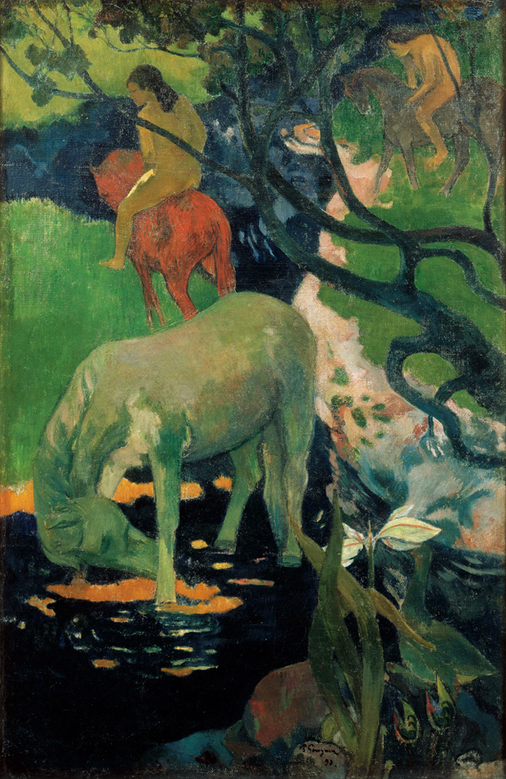 保罗·高更 Paul Gauguin —— 骑马的塔西堤人